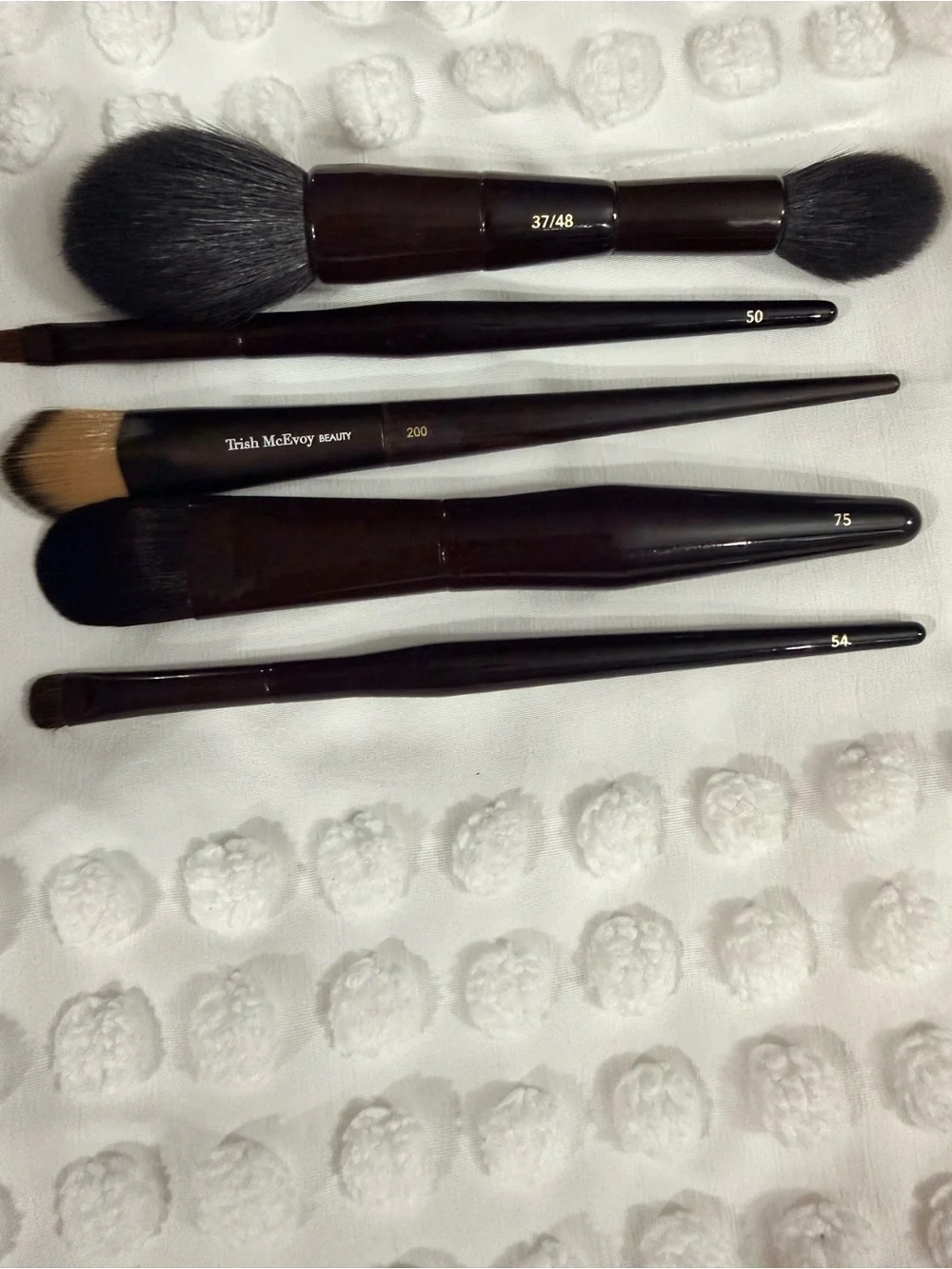 Trish McEvoy Croc Brush Case and Brush Set